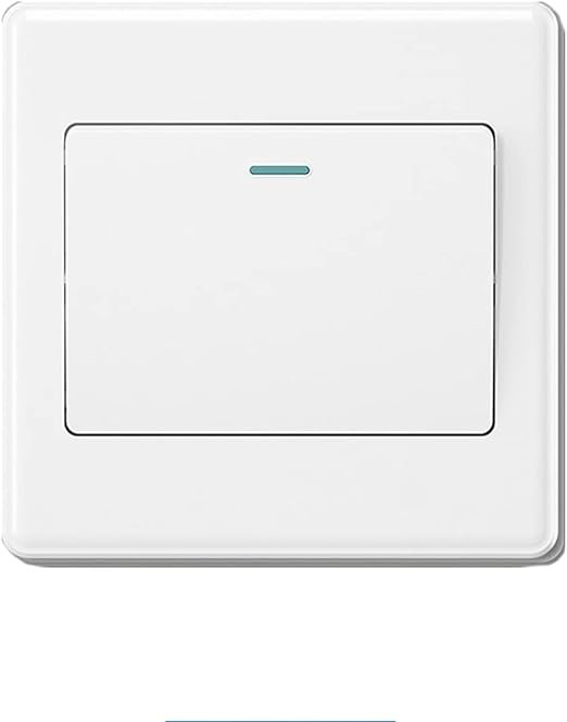 Big Button 1gang 2way Luxury White Switch